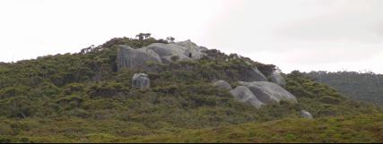 Rocky outcrop close-up - 12Kb