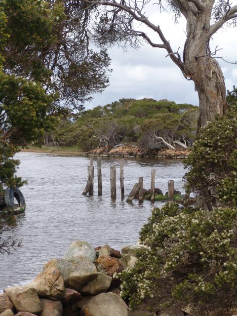 Island at Crusoe Beach