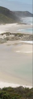 Lights Beach looking east - left